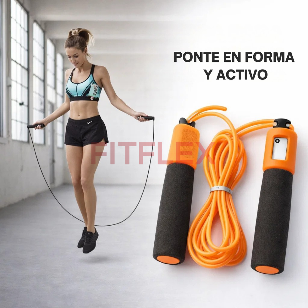 Lazo para Saltar con Contador Ajustable